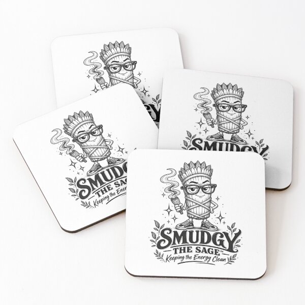 Item preview, Smudgy the Sage™ – Keeping the Energy Clean designed and sold by 11-Designs.