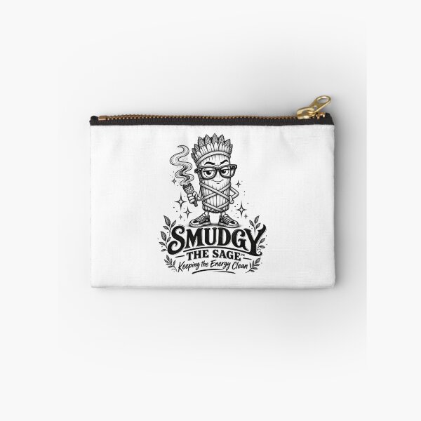Item preview, Smudgy the Sage™ – Keeping the Energy Clean designed and sold by 11-Designs.