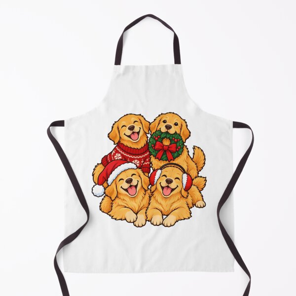 Item preview, Golden Puppy Christmas Pack Joy designed and sold by nortowelcomics.