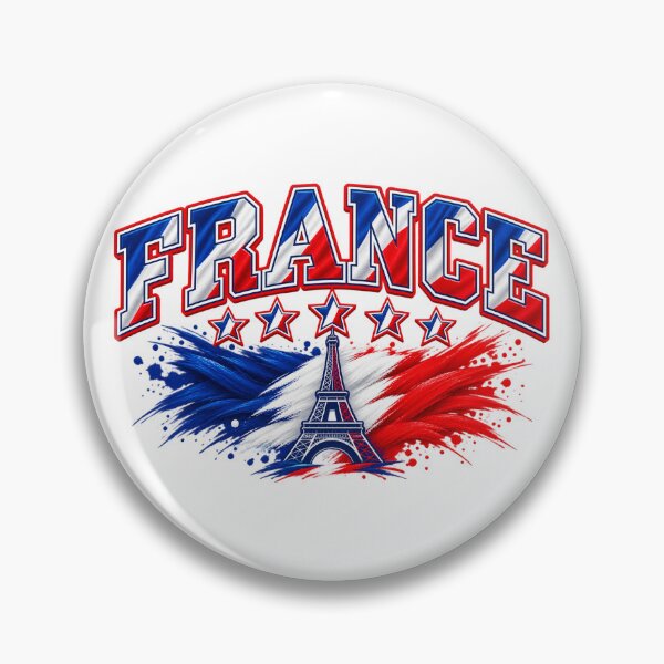 Item preview, France Eiffel Tower Patriotic Vintage French Flag Design designed and sold by JrNergal.