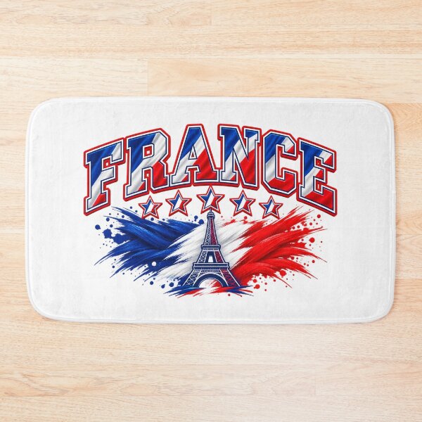 Item preview, France Eiffel Tower Patriotic Vintage French Flag Design designed and sold by JrNergal.