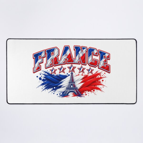 Item preview, France Eiffel Tower Patriotic Vintage French Flag Design designed and sold by JrNergal.
