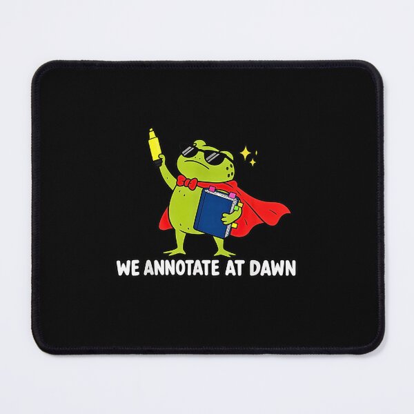 Item preview, We Annotate At Dawn Funny Frog English Teacher Reader designed and sold by Byhergawaa.