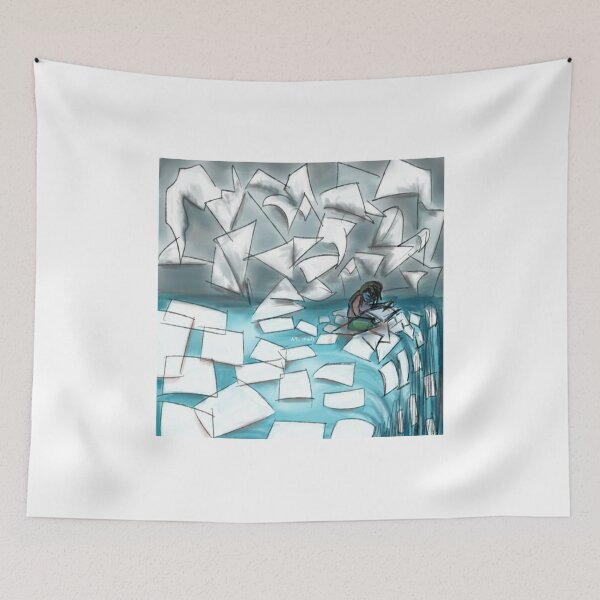 Item preview, sad artist flood designed and sold by Aimsley McGee.