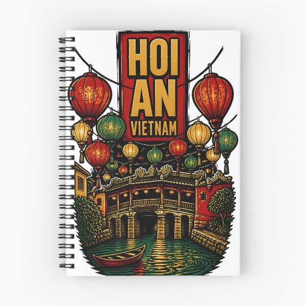 Item preview, Hoi An Vietnam Vintage Travel Tourism designed and sold by TravelersGems.