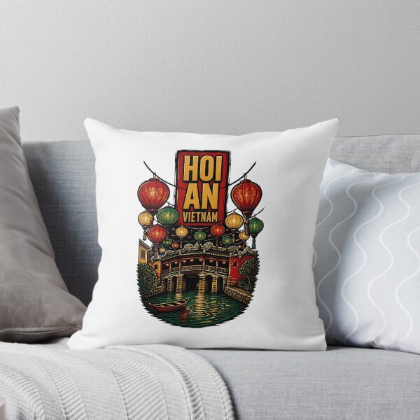 Item preview, Hoi An Vietnam Vintage Travel Tourism designed and sold by TravelersGems.