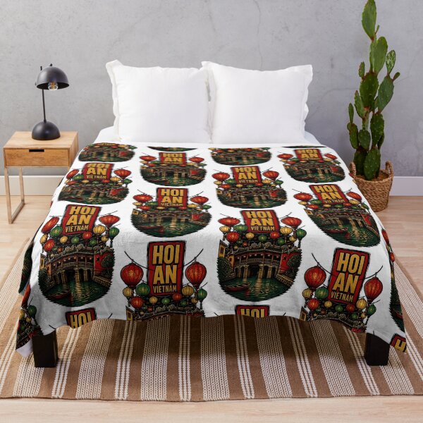 Item preview, Hoi An Vietnam Vintage Travel Tourism designed and sold by TravelersGems.