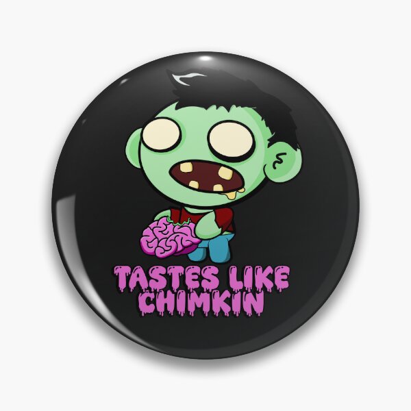 Item preview, Tastes Like Chimkin Funny Zomblet Zombie designed and sold by SaltyEyeball.