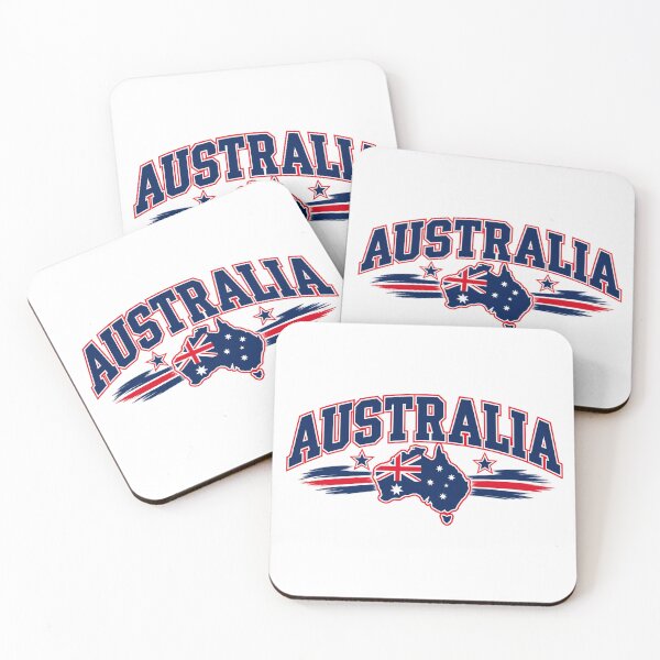 Item preview, Australia Retro Vintage Flag Map  – Aussie Pride Gift designed and sold by JrNergal.