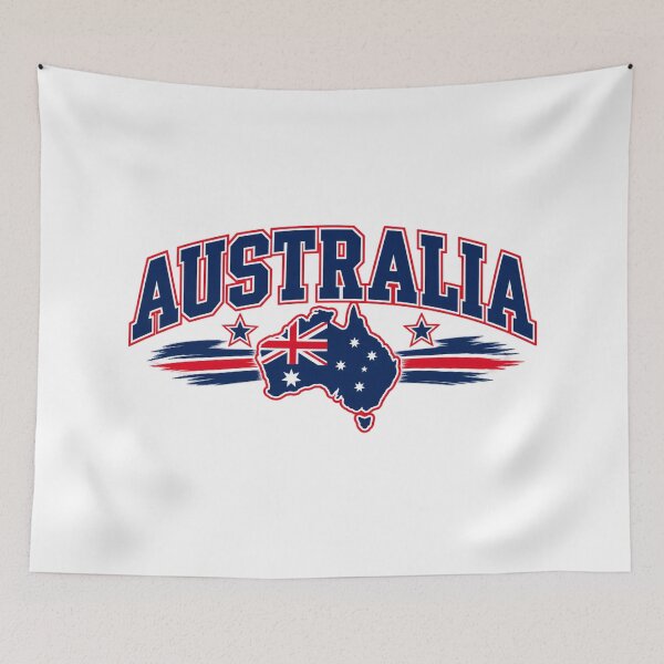 Item preview, Australia Retro Vintage Flag Map  – Aussie Pride Gift designed and sold by JrNergal.