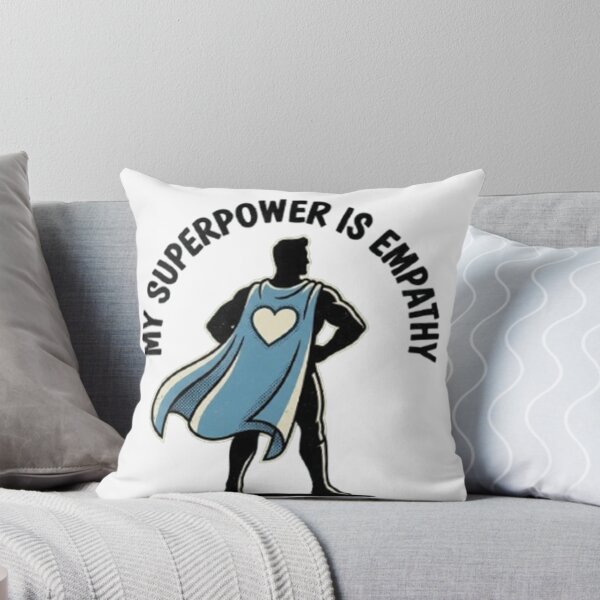 Item preview, My Superpower Is Empathy – Fun Empowering Quote Design designed and sold by RokomariFabric.