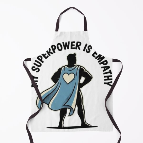 Item preview, My Superpower Is Empathy – Fun Empowering Quote Design designed and sold by RokomariFabric.