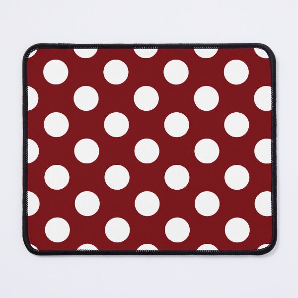 Item preview, Large white polka dots on Cherry red designed and sold by Nolan6.