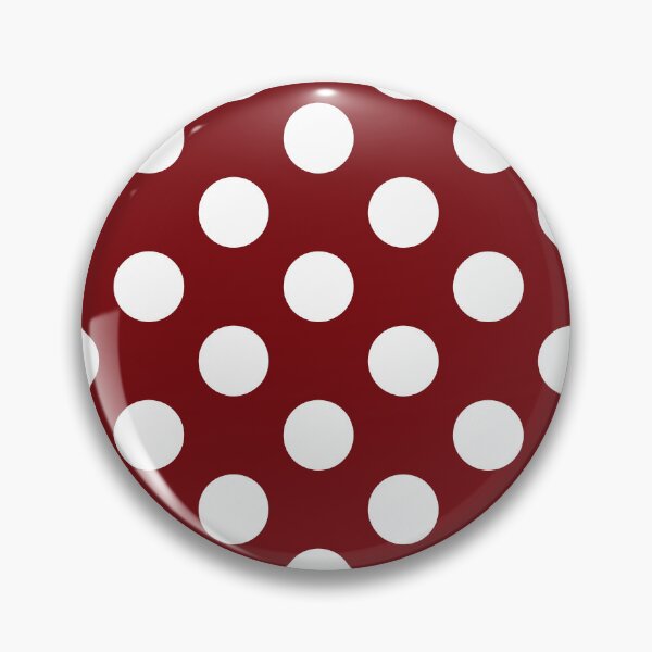 Item preview, Large white polka dots on Cherry red designed and sold by Nolan6.
