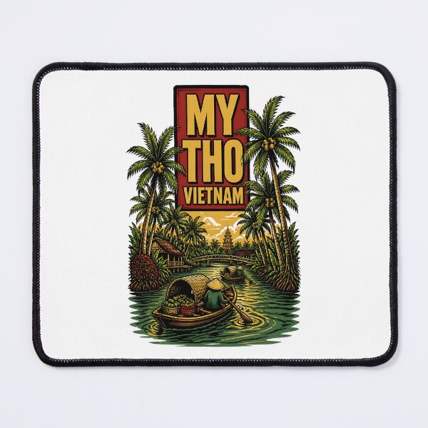 Item preview, My Tho Vietnam Vintage Travel Tourism designed and sold by TravelersGems.
