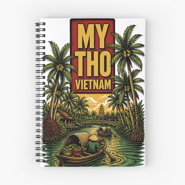 Item preview, My Tho Vietnam Vintage Travel Tourism designed and sold by TravelersGems.