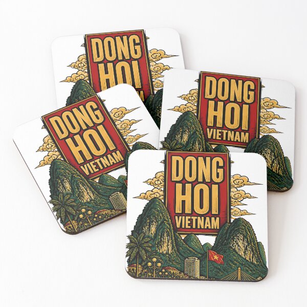Item preview, Dong Hoi Vietnam Vintage Travel Tourism designed and sold by TravelersGems.