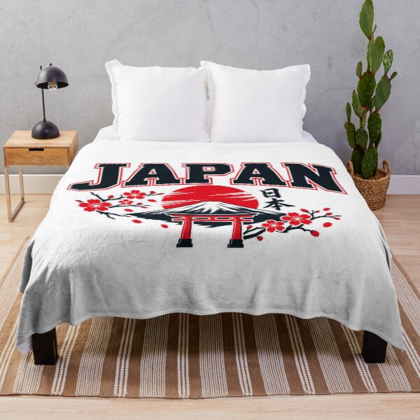 Item preview, Japan Mount Fuji Sakura Torii Vintage Japanese Design designed and sold by JrNergal.