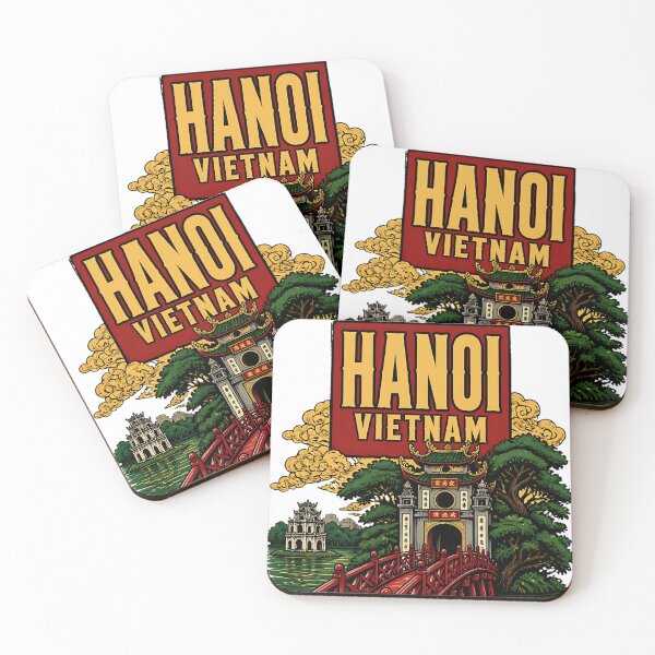 Item preview, Hanoi Vietnam Vintage Travel Tourism designed and sold by TravelersGems.