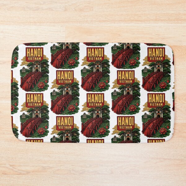 Item preview, Hanoi Vietnam Vintage Travel Tourism designed and sold by TravelersGems.