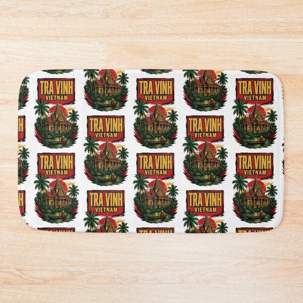 Item preview, Tra Vinh Vietnam Vintage Travel Tourism designed and sold by TravelersGems.