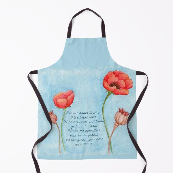 Item preview, Land of Poppies Poem designed and sold by Imagine Bee Studio.