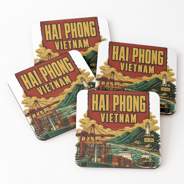 Item preview, Hai Phong Vietnam Vintage Travel Tourism designed and sold by TravelersGems.
