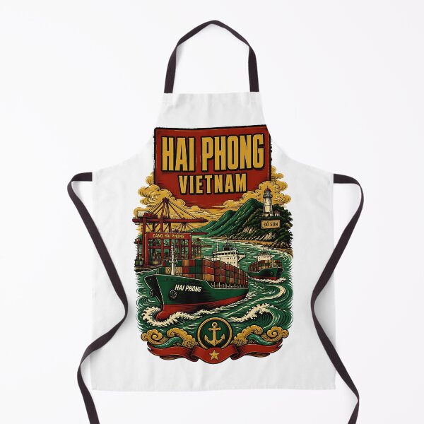 Artikelvorschau, Hai Phong Vietnam Vintage Reisetourismus entworfen und verkauft von TravelersGems.
