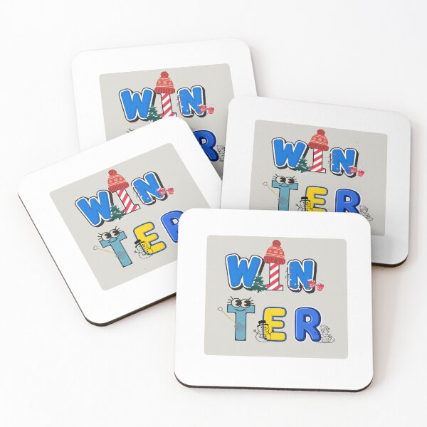 Item preview, Cute Cartoon Winter Word Art Typography designed and sold by regmiygears.