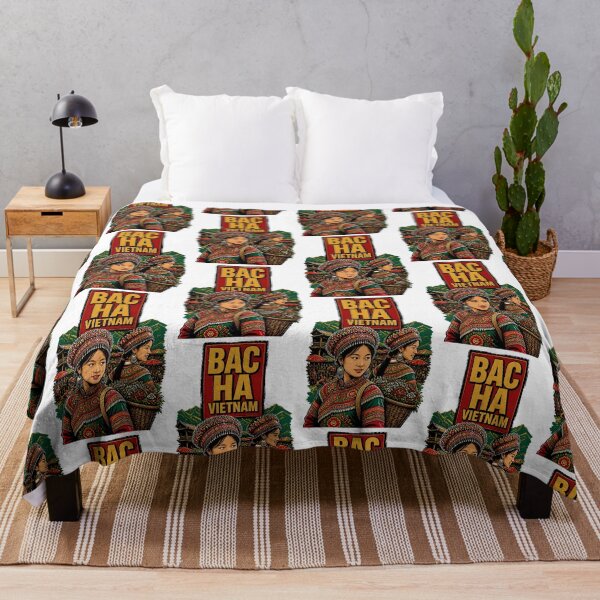 Item preview, Bac Ha Vietnam Vintage Travel Tourism designed and sold by TravelersGems.