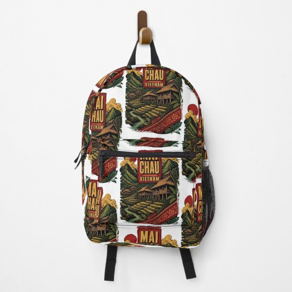 Item preview, Mai Chau Vietnam Vintage Travel Tourism designed and sold by TravelersGems.