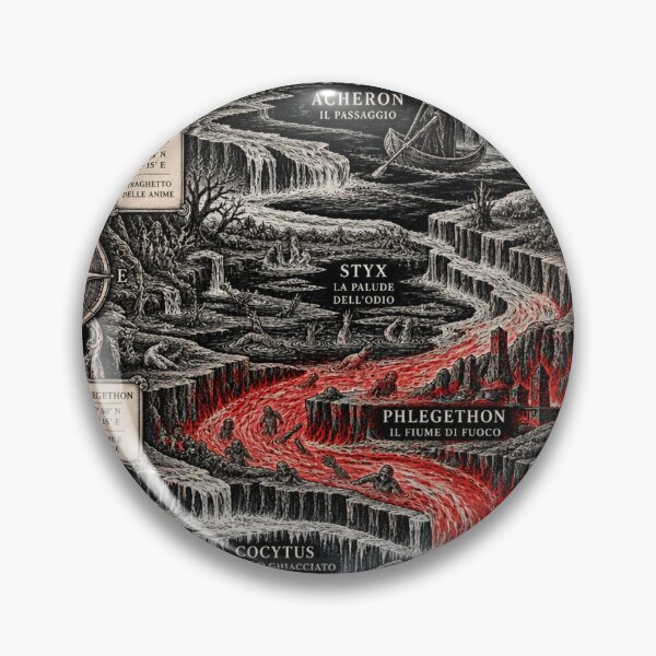 Item preview, Acque dell’Inferno — Hydrographic Survey of Hell designed and sold by Cohaagens Bazaar.