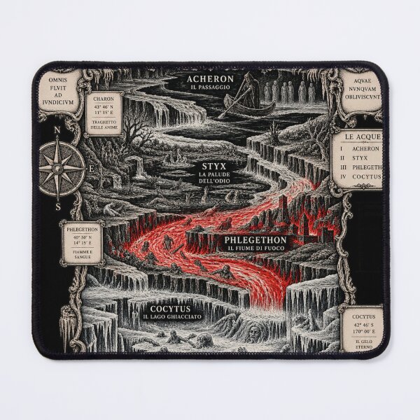 Item preview, Acque dell’Inferno — Hydrographic Survey of Hell designed and sold by Cohaagens Bazaar.