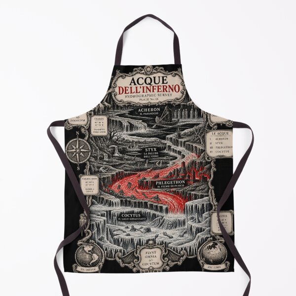 Item preview, Acque dell’Inferno — Hydrographic Survey of Hell designed and sold by Cohaagens Bazaar.