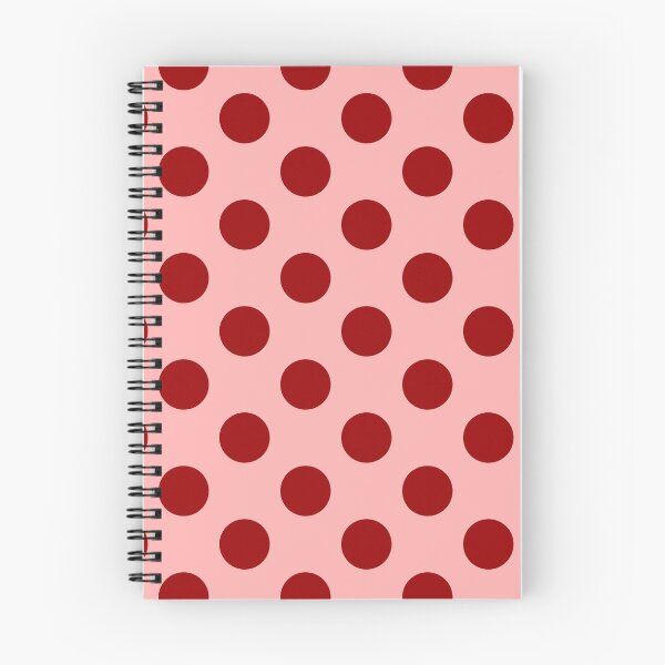 Item preview, Large Cherry Red polka dots on pink designed and sold by Nolan6.
