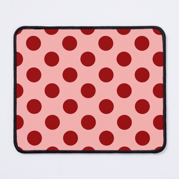 Item preview, Large Cherry Red polka dots on pink designed and sold by Nolan6.