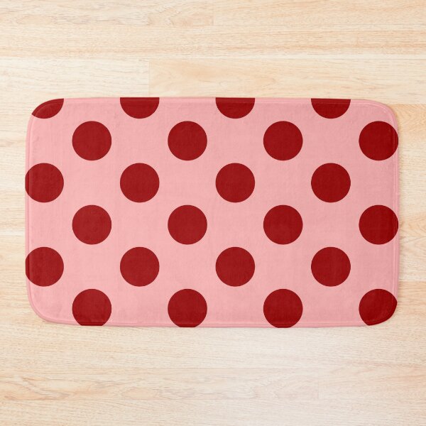Item preview, Large Cherry Red polka dots on pink designed and sold by Nolan6.