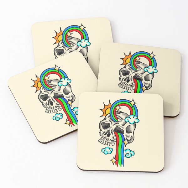 Item preview, Psychedelic Skull designed and sold by MARCOSURREAL.
