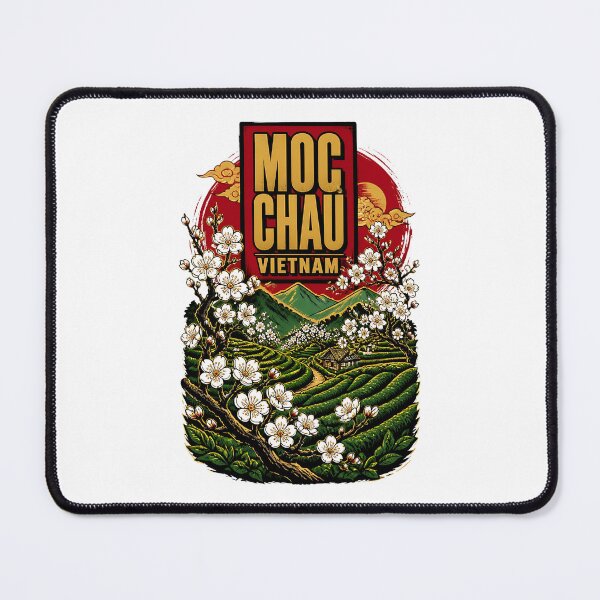 Item preview, Moc Chau Vietnam Vintage Travel Tourism designed and sold by TravelersGems.