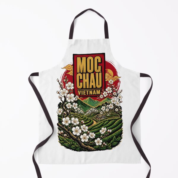 Item preview, Moc Chau Vietnam Vintage Travel Tourism designed and sold by TravelersGems.