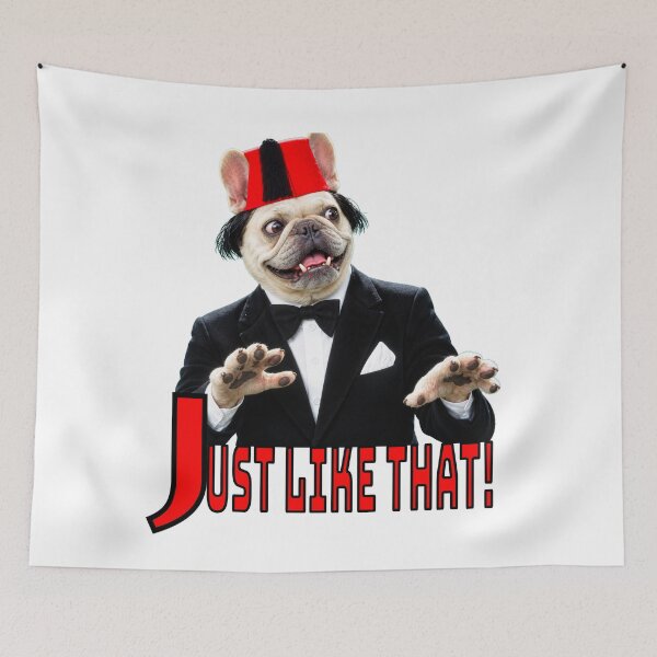Item preview, Frenchie Just Like That! designed and sold by SmARTNiki.