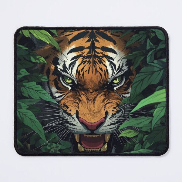 Item preview, Jungle Stalker – Fierce Tiger Emerging from the Wild designed and sold by aloksahu123.