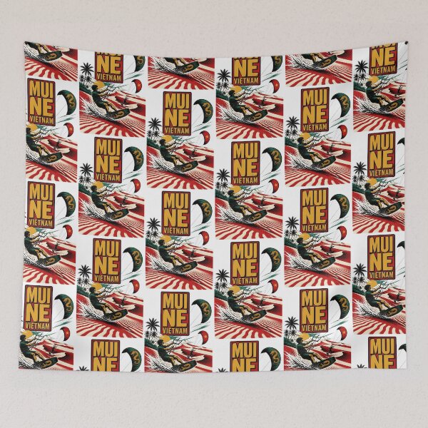 Item preview, Mui Ne Vietnam Vintage Travel Tourism designed and sold by TravelersGems.