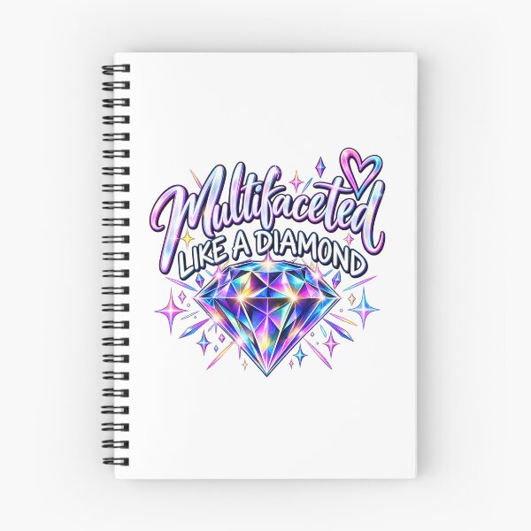 Item preview, Multifaceted Like a Diamond – Colorful Inspirational Diamond designed and sold by 11-Designs.