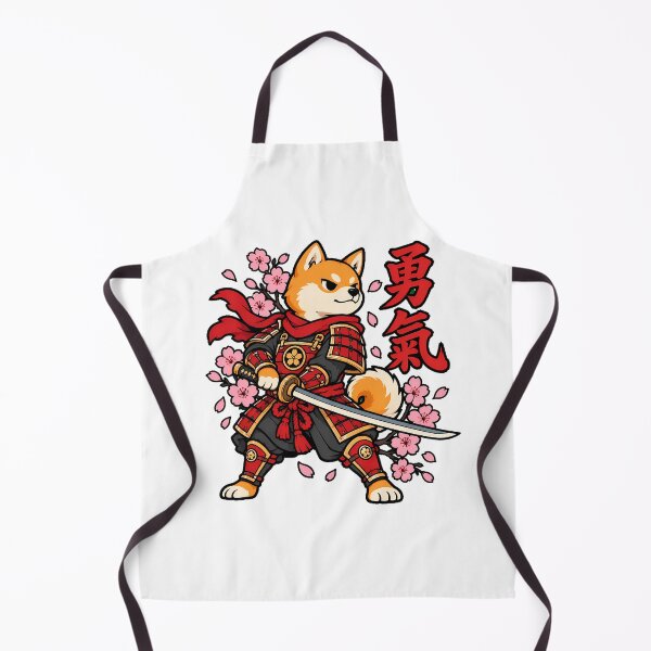 Item preview, Shiba Samurai Katana Warrior Dog Lover designed and sold by nortowelcomics.