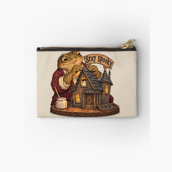 Item preview, Stay Spooky Toad Building Miniature Haunted House designed and sold by MythicCotton.