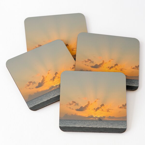 Item preview, Sailing at Sunset St. Maarten designed and sold by PatriciaGeremia.