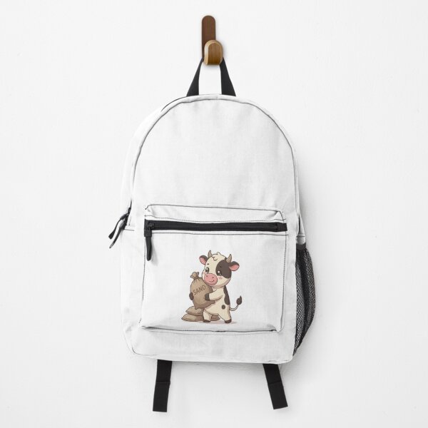 Item preview, Cute Cow Carrying Sand Bag designed and sold by Ella_Sketch.