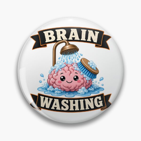 Item preview, Brain Washing Shower Pun Graphic designed and sold by TshirtsOnline-.