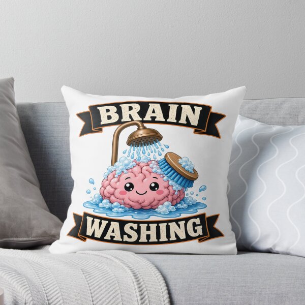 Item preview, Brain Washing Shower Pun Graphic designed and sold by TshirtsOnline-.